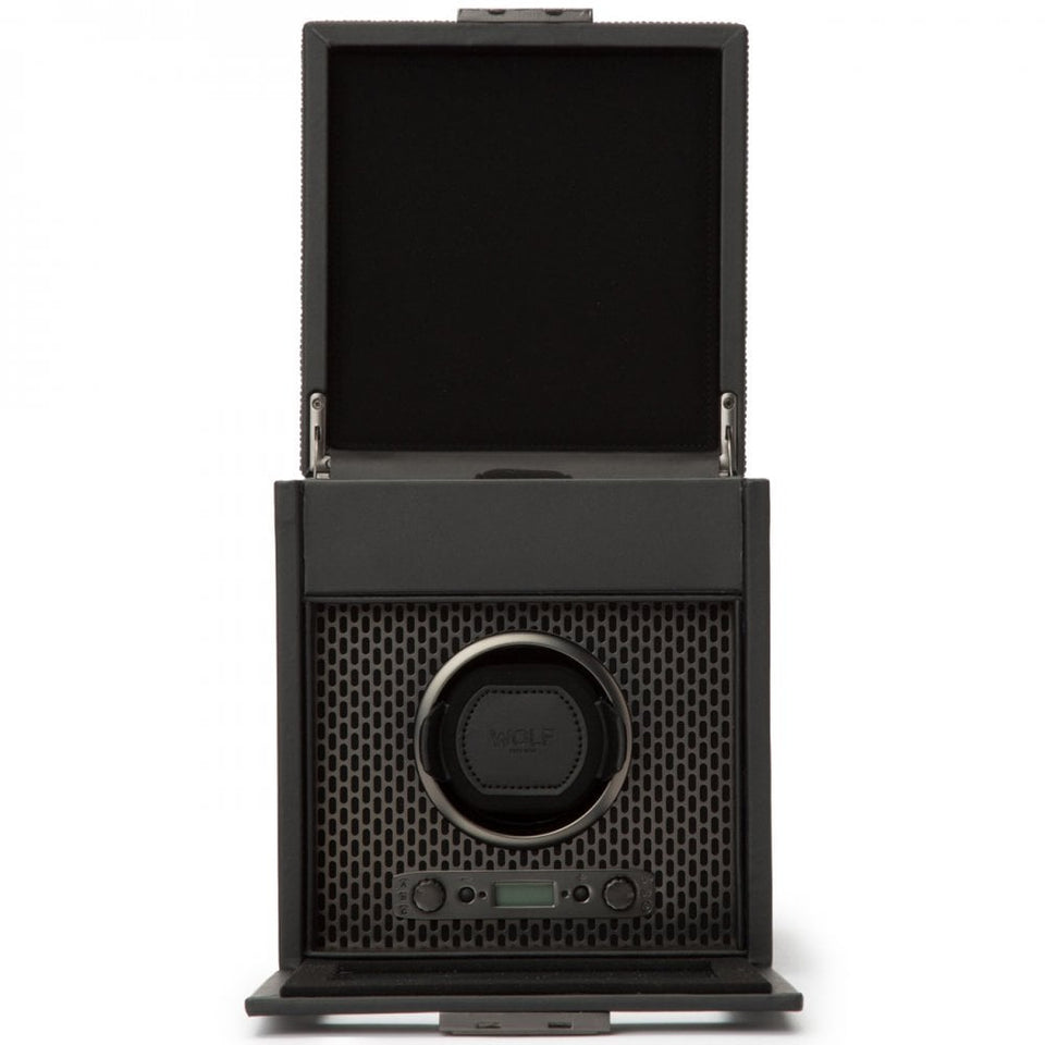 WOLF Axis Watch Winder with Storage - Powder-Coated