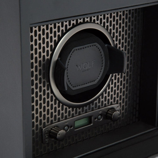 WOLF Axis Watch Winder with Storage - Powder-Coated