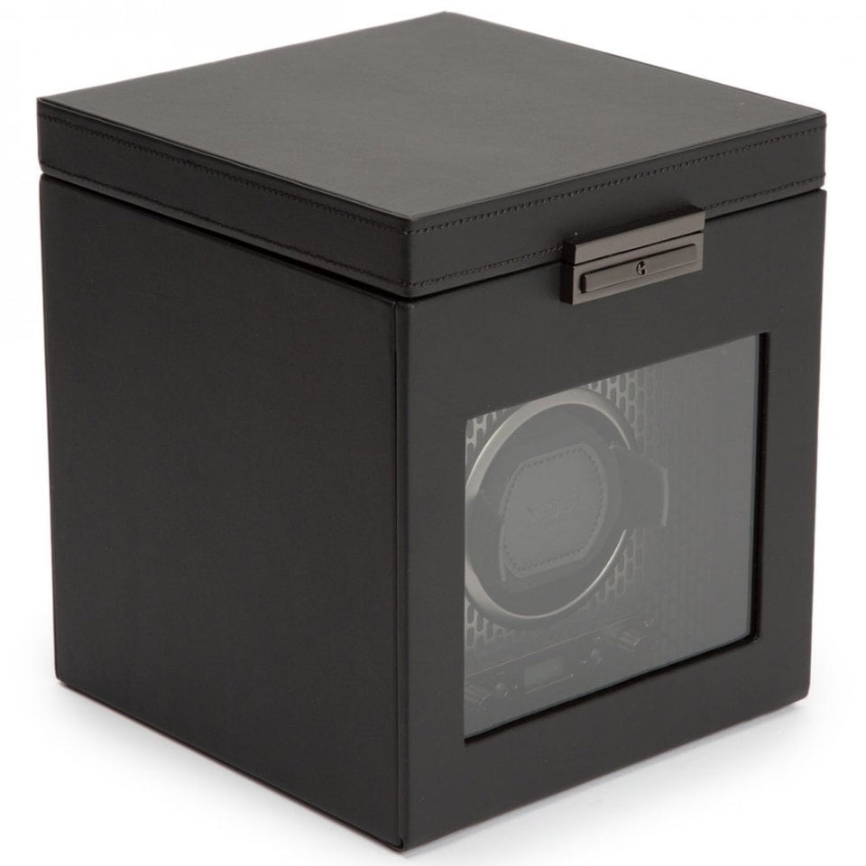 WOLF Axis Watch Winder with Storage - Powder-Coated