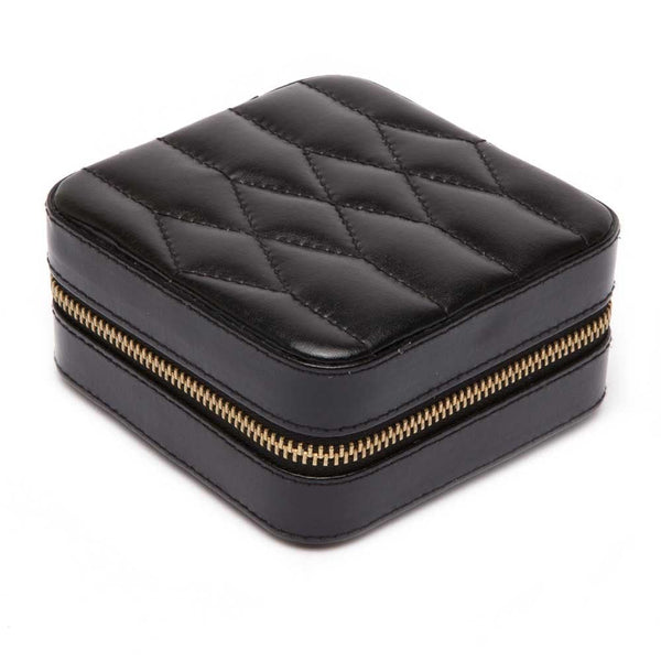 WOLF Black Caroline Zip Travel Case