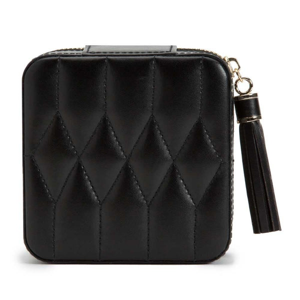 WOLF Black Caroline Zip Travel Case