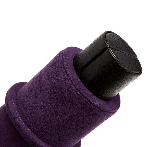 WOLF Blake Triple Watch Roll with Capsule - Black/Purple