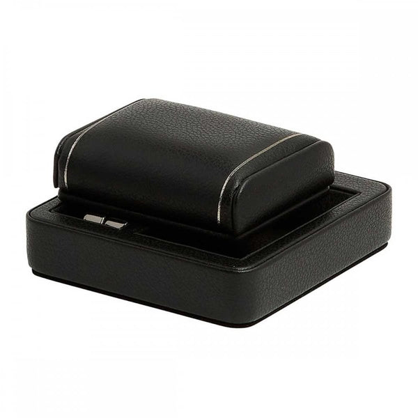 WOLF British Black Racing Single Travel Watch Stand