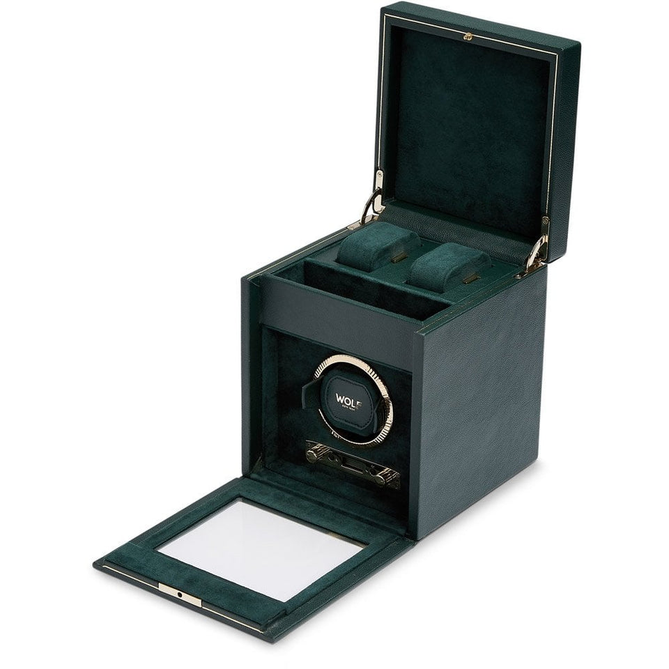 WOLF British Racing Green Single Watch Winder
