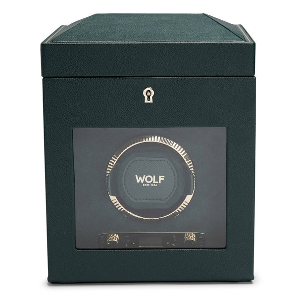 WOLF British Racing Green Single Watch Winder