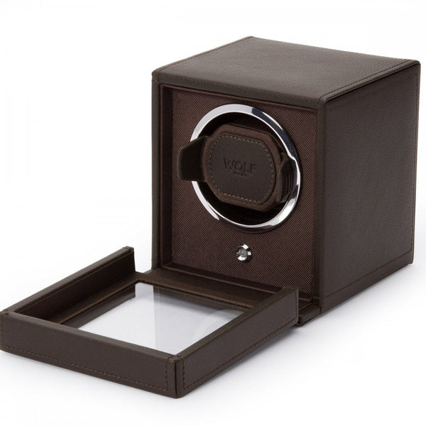 WOLF Brown Cub Winder With Cover
