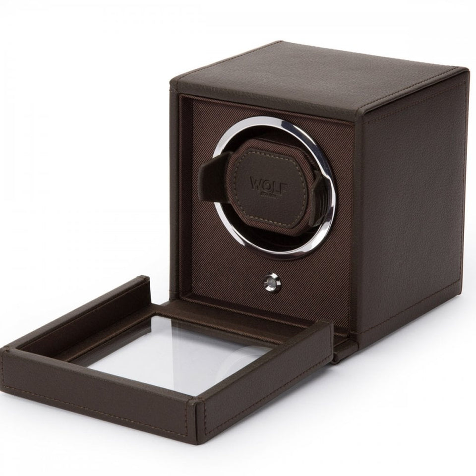 WOLF Brown Cub Winder With Cover