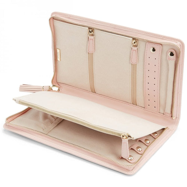 WOLF Caroline Pink Large Jewellery Portfolio