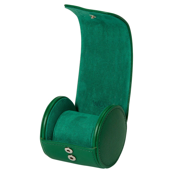 WOLF Green Tutti Fruiti Single Watch Roll