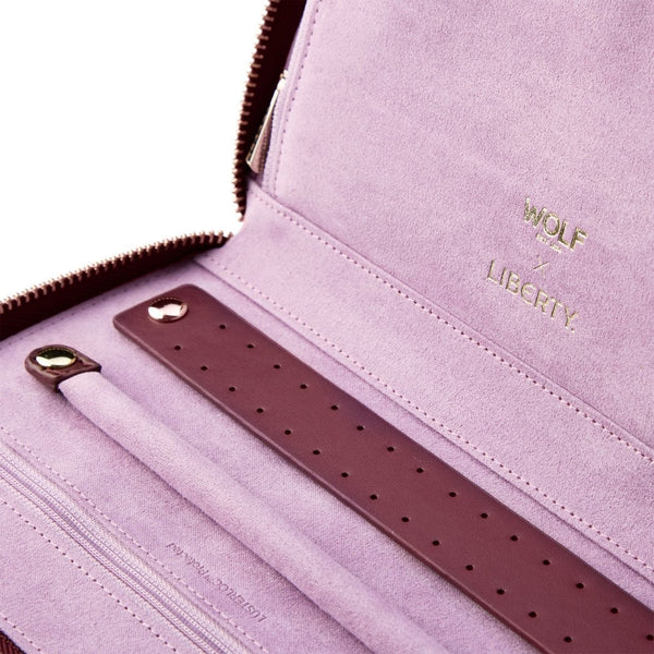 WOLF Liberty Lanthe Burgundy Travel Portfolio