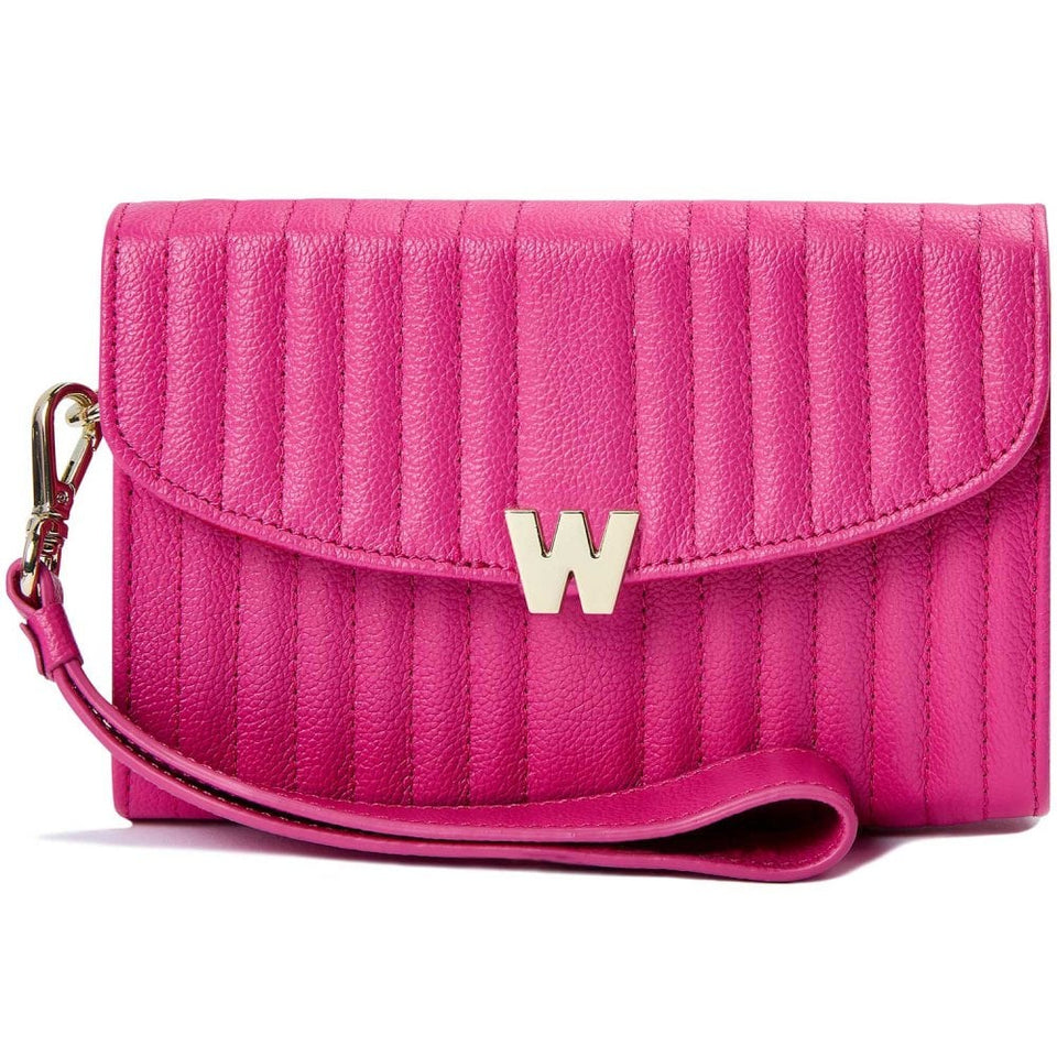 WOLF Mimi Crossbody Bag With Wristlet - Pink