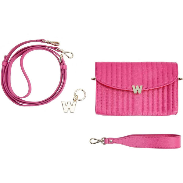 WOLF Mimi Crossbody Bag With Wristlet - Pink