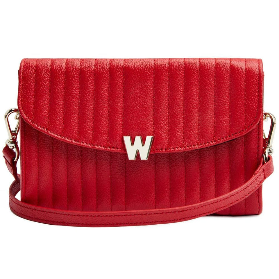 WOLF Mimi Crossbody Bag With Wristlet - Red