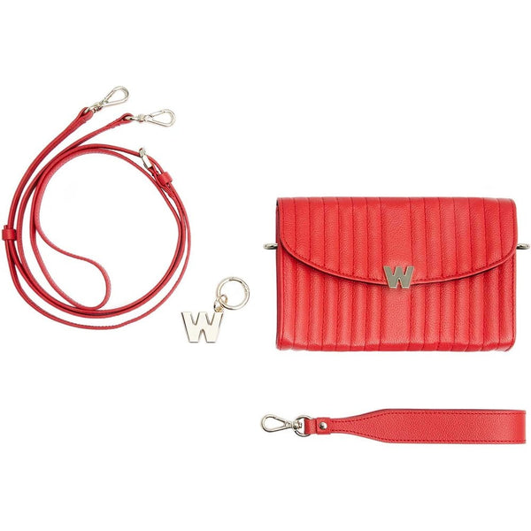 WOLF Mimi Crossbody Bag With Wristlet - Red