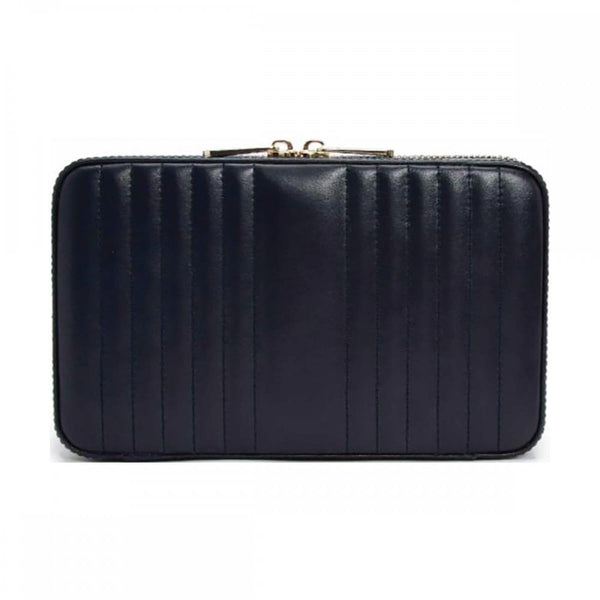 WOLF Navy Maria Medium Zip Case