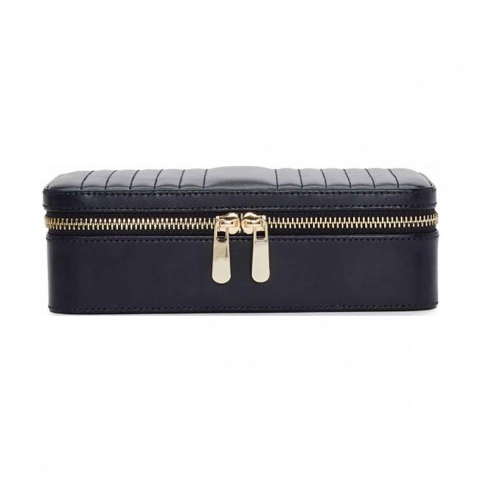 WOLF Navy Maria Medium Zip Case