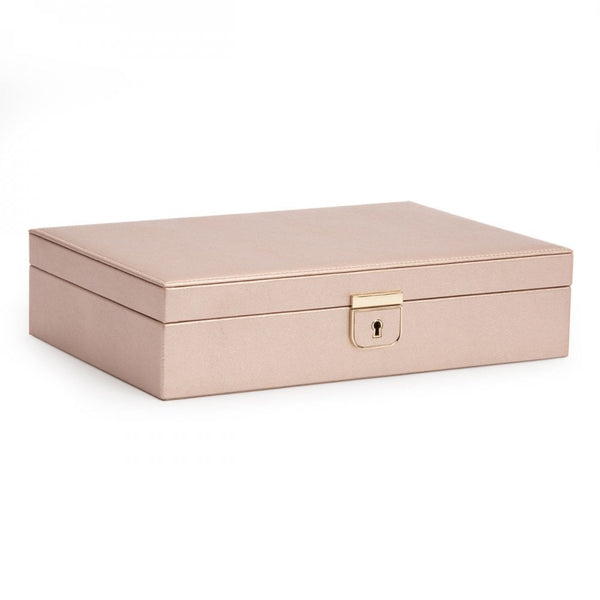 WOLF Palermo Medium Pink Jewellery Box