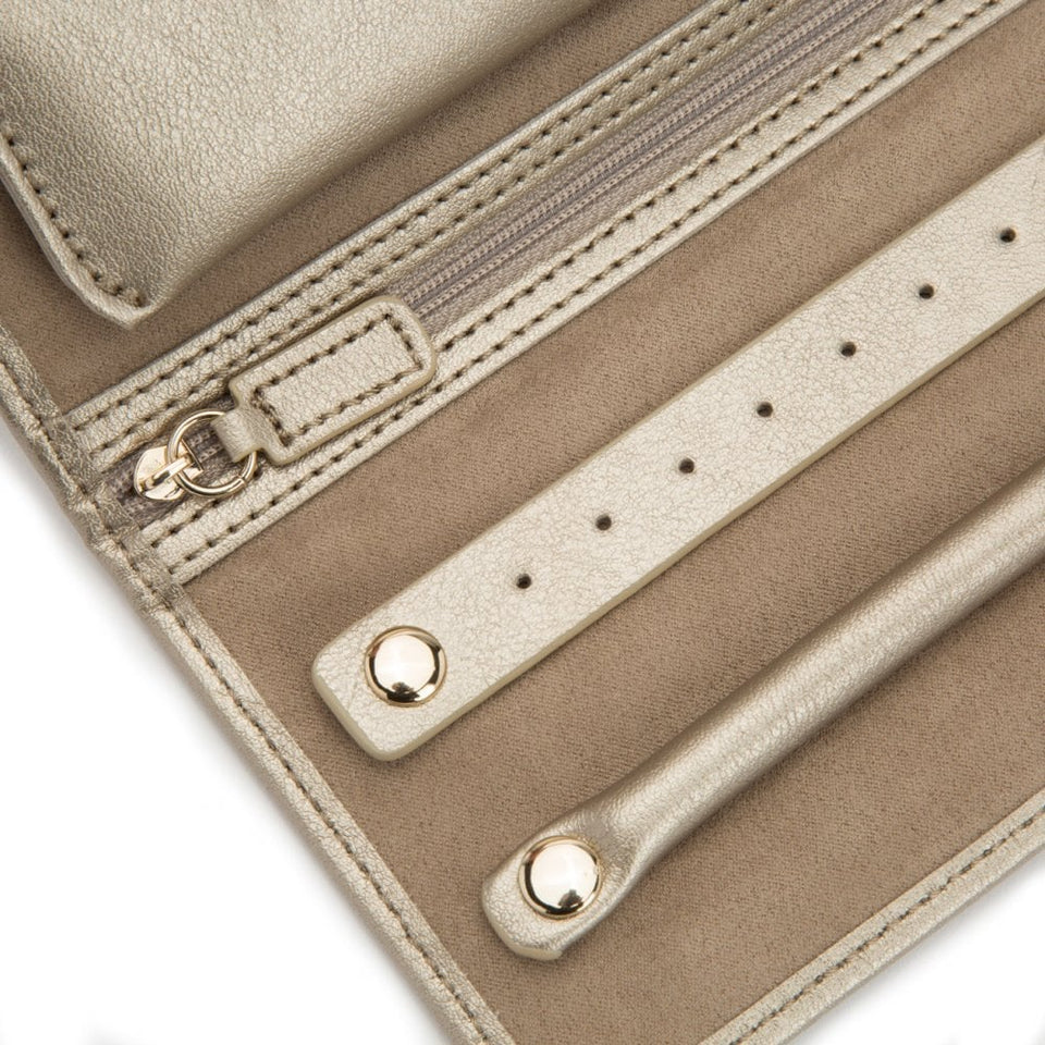 WOLF Palermo Pewter Jewellery Roll