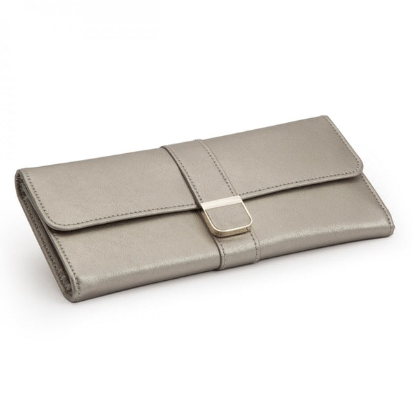 WOLF Palermo Pewter Jewellery Roll