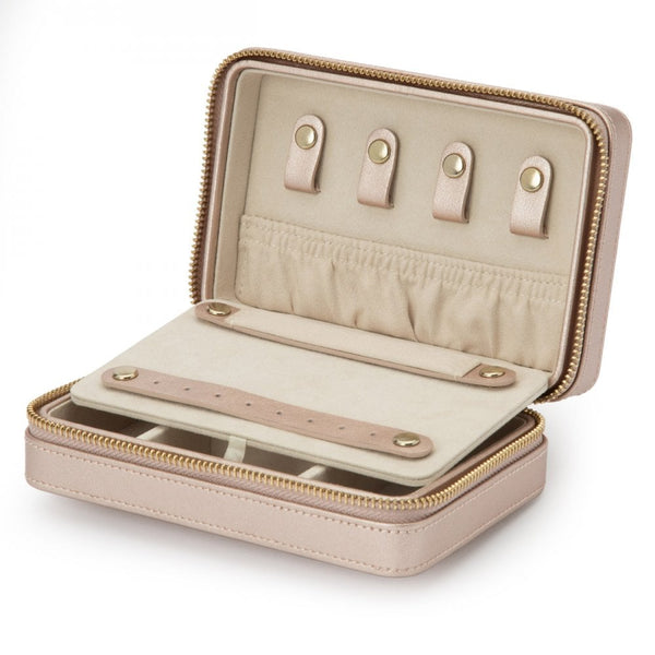 WOLF Palermo Pink Jewellery Zip Case