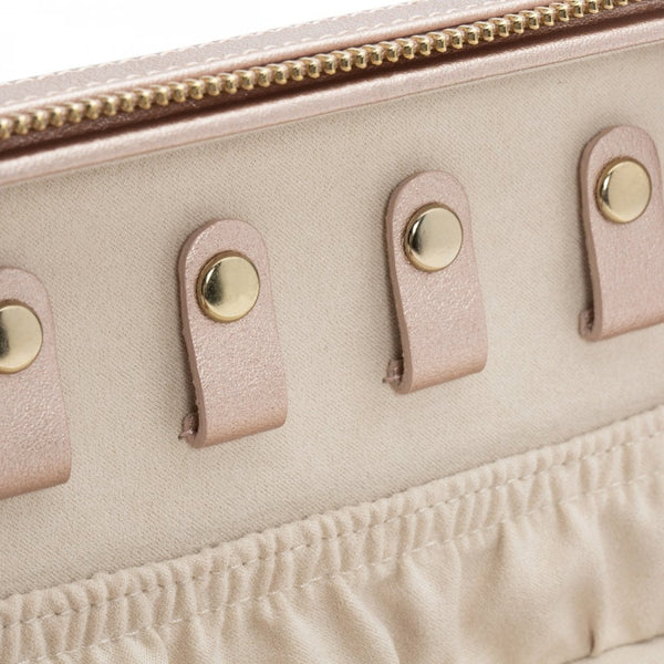WOLF Palermo Pink Jewellery Zip Case