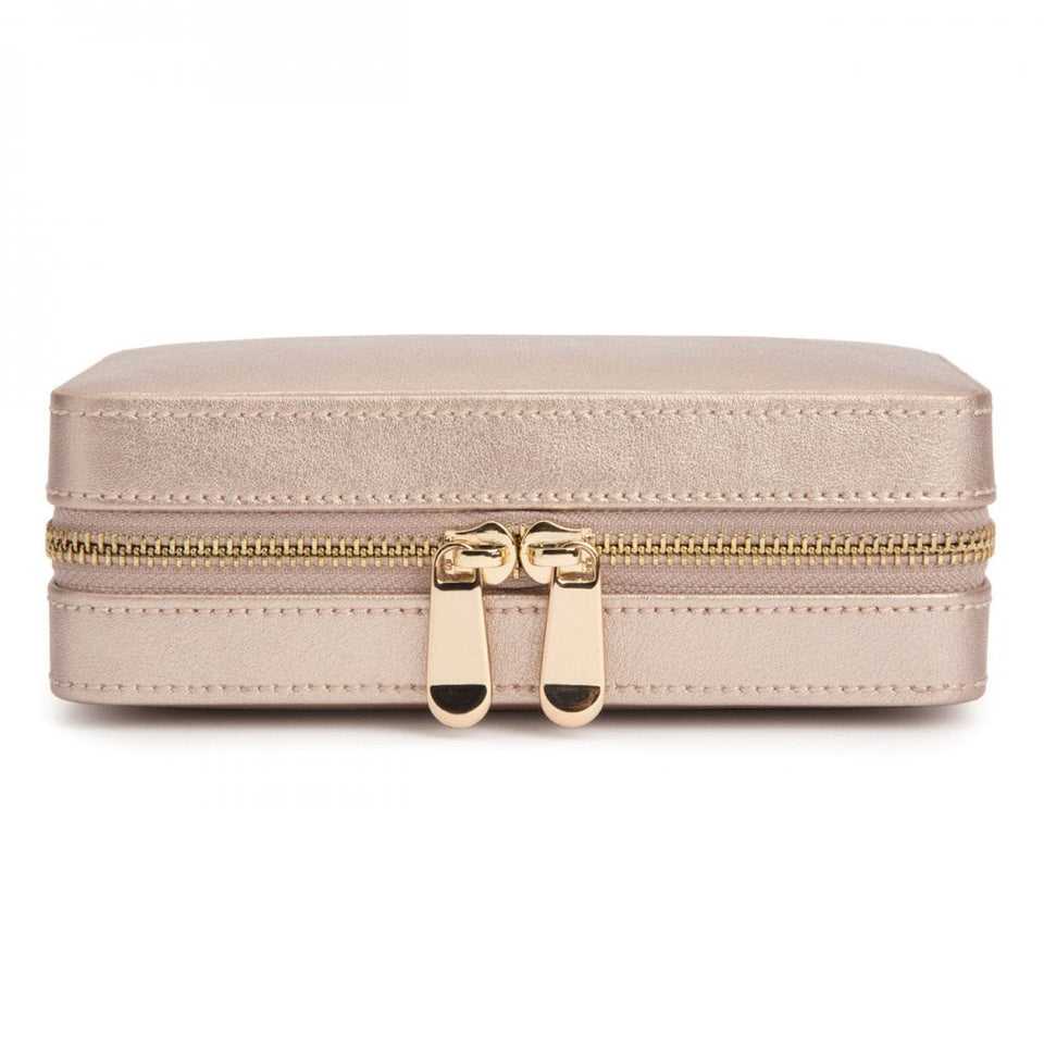 WOLF Palermo Pink Jewellery Zip Case