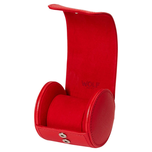 WOLF Red Tutti Fruiti Single Watch Roll