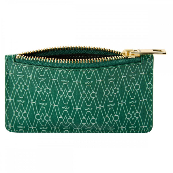 WOLF Signature Vegan Green Zip Case