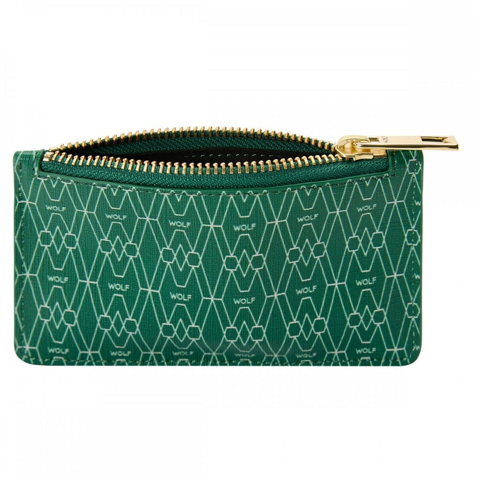 WOLF Signature Vegan Green Zip Case