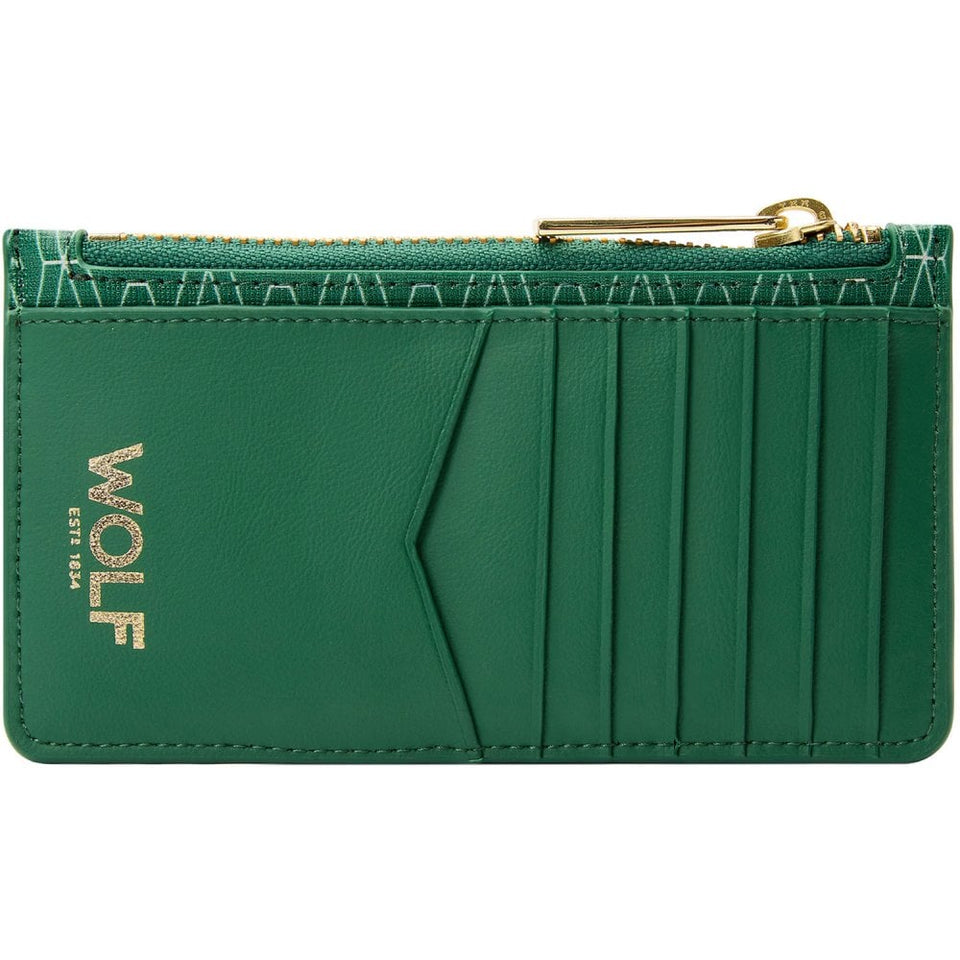 WOLF Signature Vegan Green Zip Case