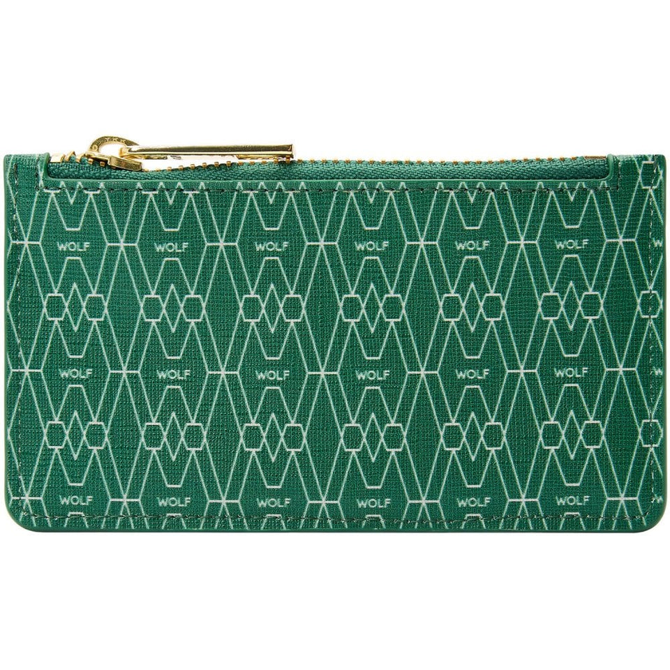 WOLF Signature Vegan Green Zip Case