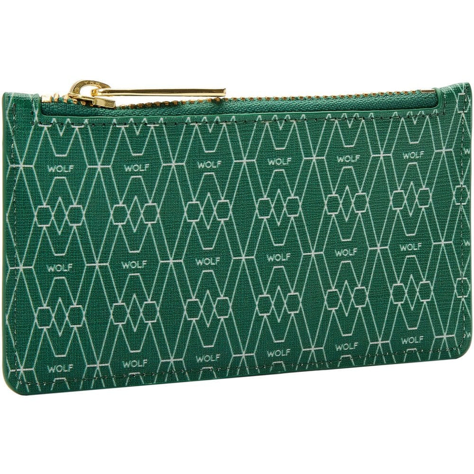WOLF Signature Vegan Green Zip Case