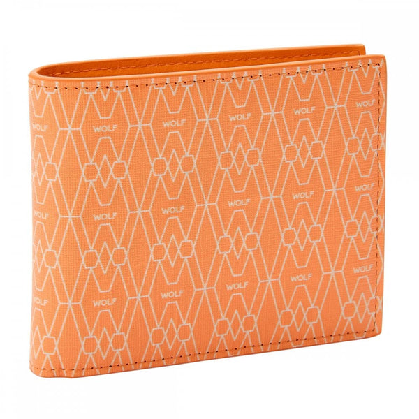 WOLF Signature Vegan Orange Billfold Wallet