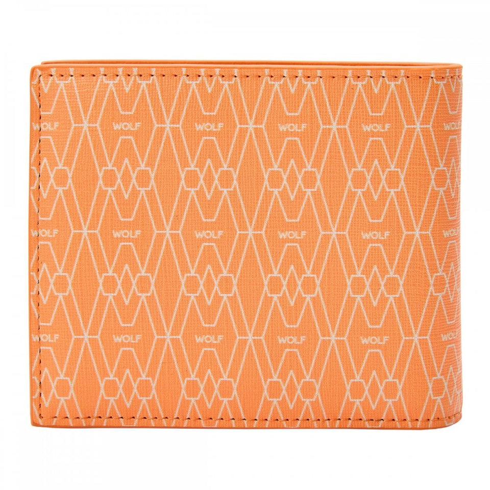 WOLF Signature Vegan Orange Billfold Wallet