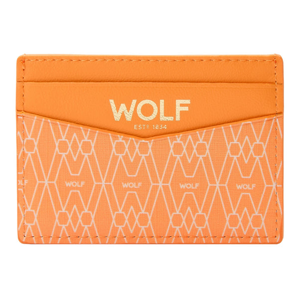 WOLF Signature Vegan Orange Cardholder