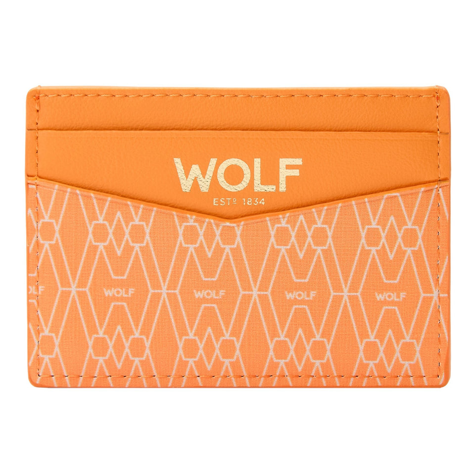 WOLF Signature Vegan Orange Cardholder