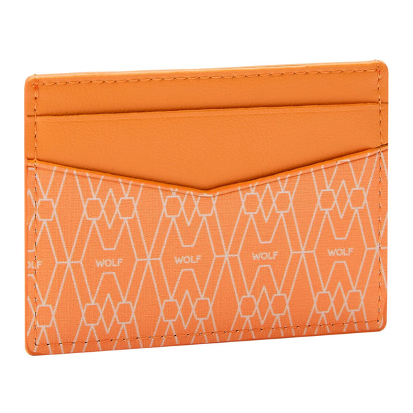 WOLF Signature Vegan Orange Cardholder