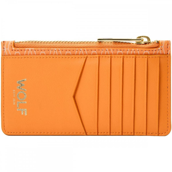 WOLF Signature Vegan Orange Zip Case