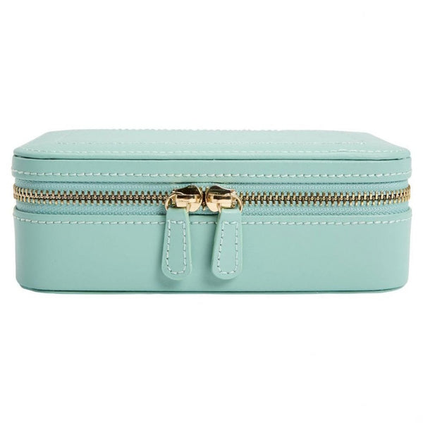 WOLF Sophia Travel Zip Jade Jewellery Case
