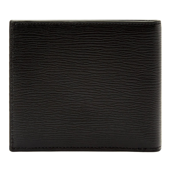 WOLF W Black Billfold Coin Wallet