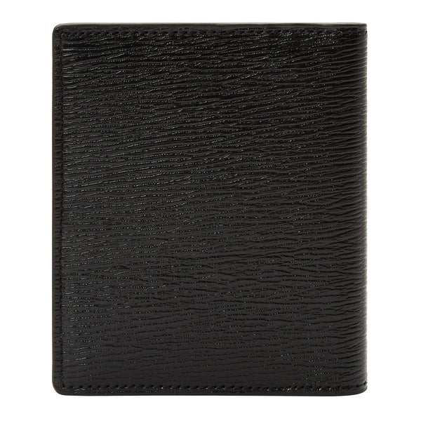 WOLF W Black ID Leather Card Case