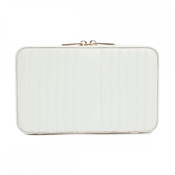 WOLF White Maria Medium Zip Case