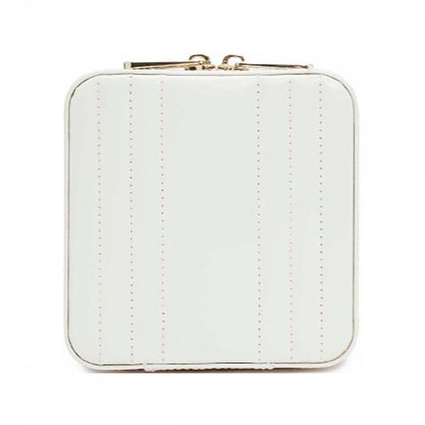 WOLF White Maria Small Zip Case