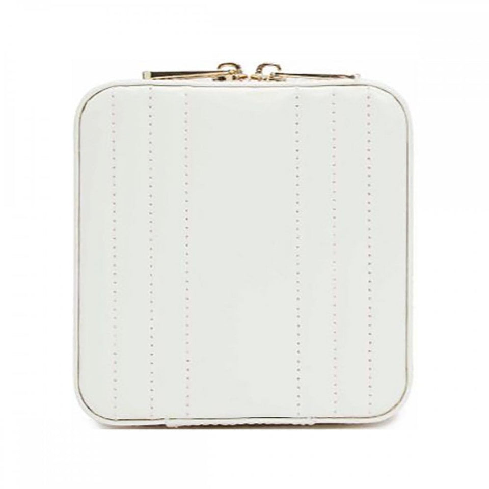 WOLF White Maria Small Zip Case