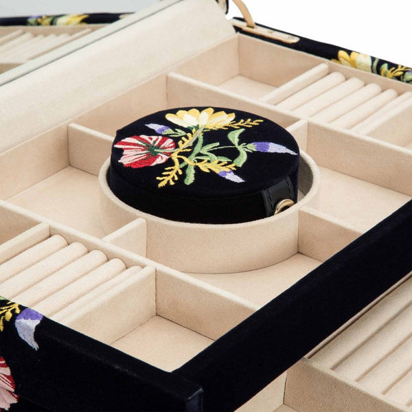 WOLF Zoe Indigo Large Jewellery Box