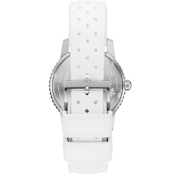 Zodiac SUPER SEA WOLF COMPRESSION White Rubber 40mm Automatic Watch