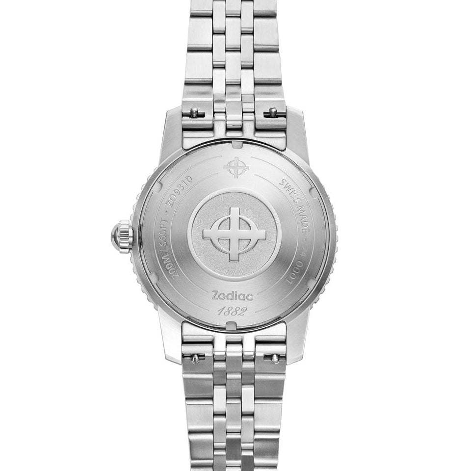 Zodiac SUPER SEA WOLF COMPRESSION Diver Men's 40mm Automatic Watch