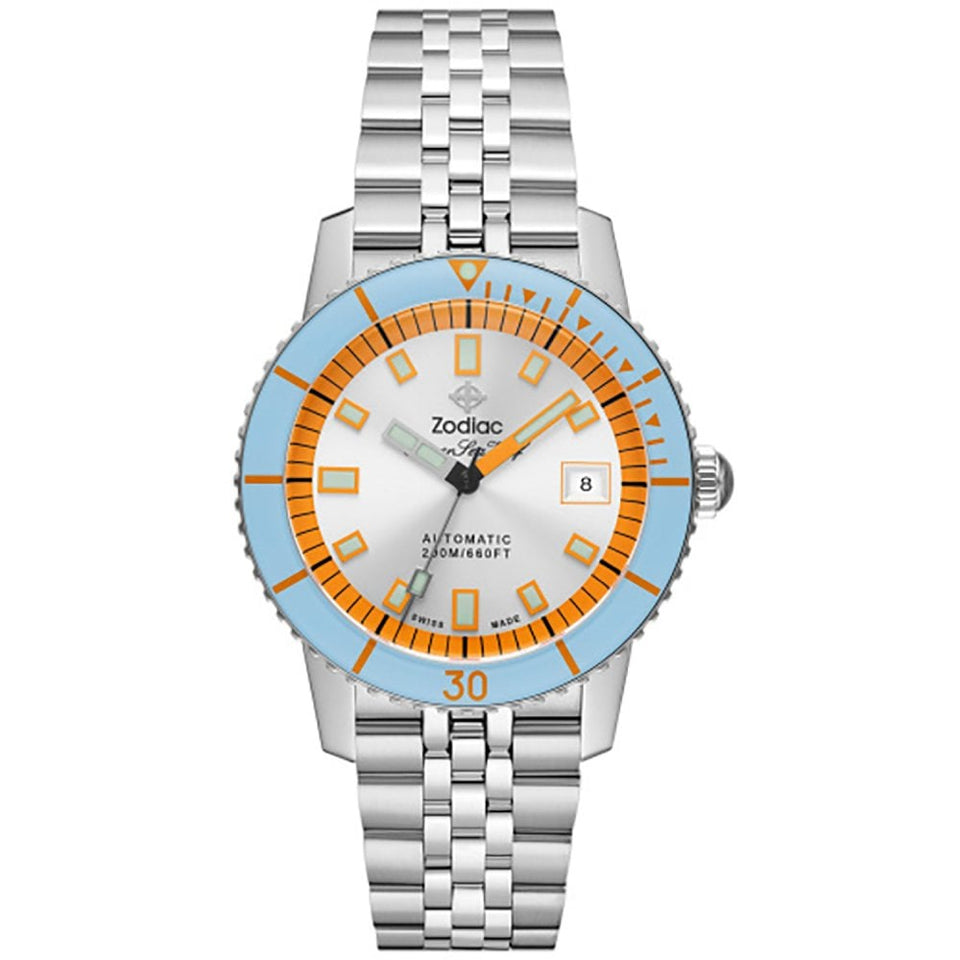Zodiac Men's SUPER SEA WOLF COMPRESSION Watch
