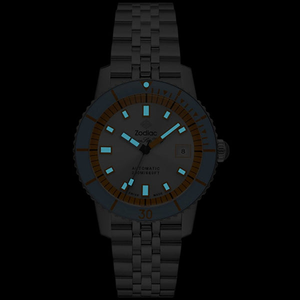 Zodiac Men's SUPER SEA WOLF COMPRESSION Watch