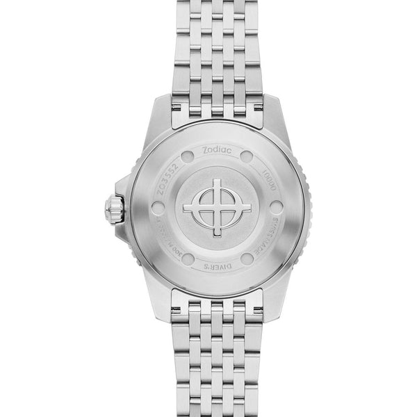 Zodiac Men's SUPER SEA WOLF PRO-DIVER Watch, Black